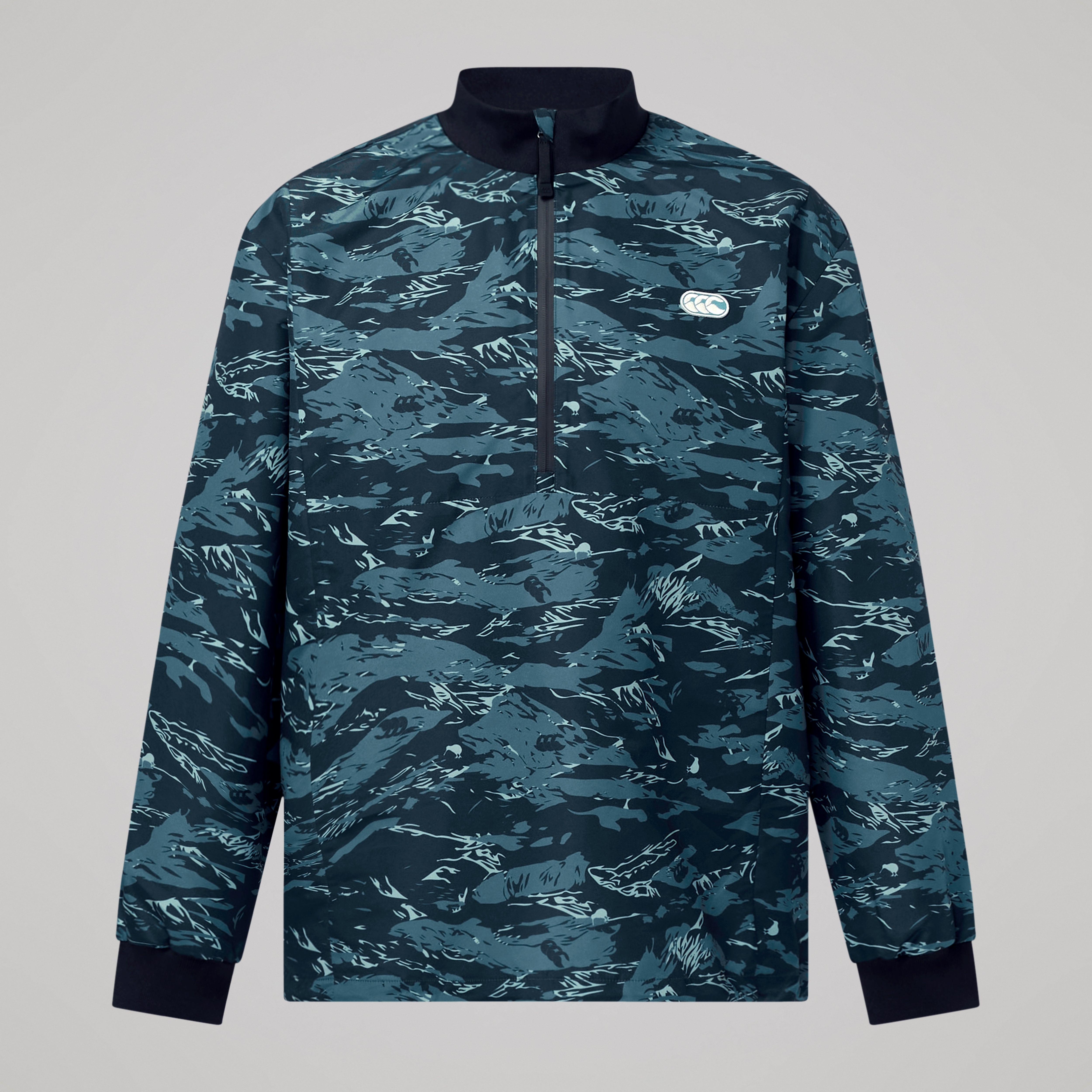 canterbury-force-1-4-zip-giacca-uomo-grigio image 1