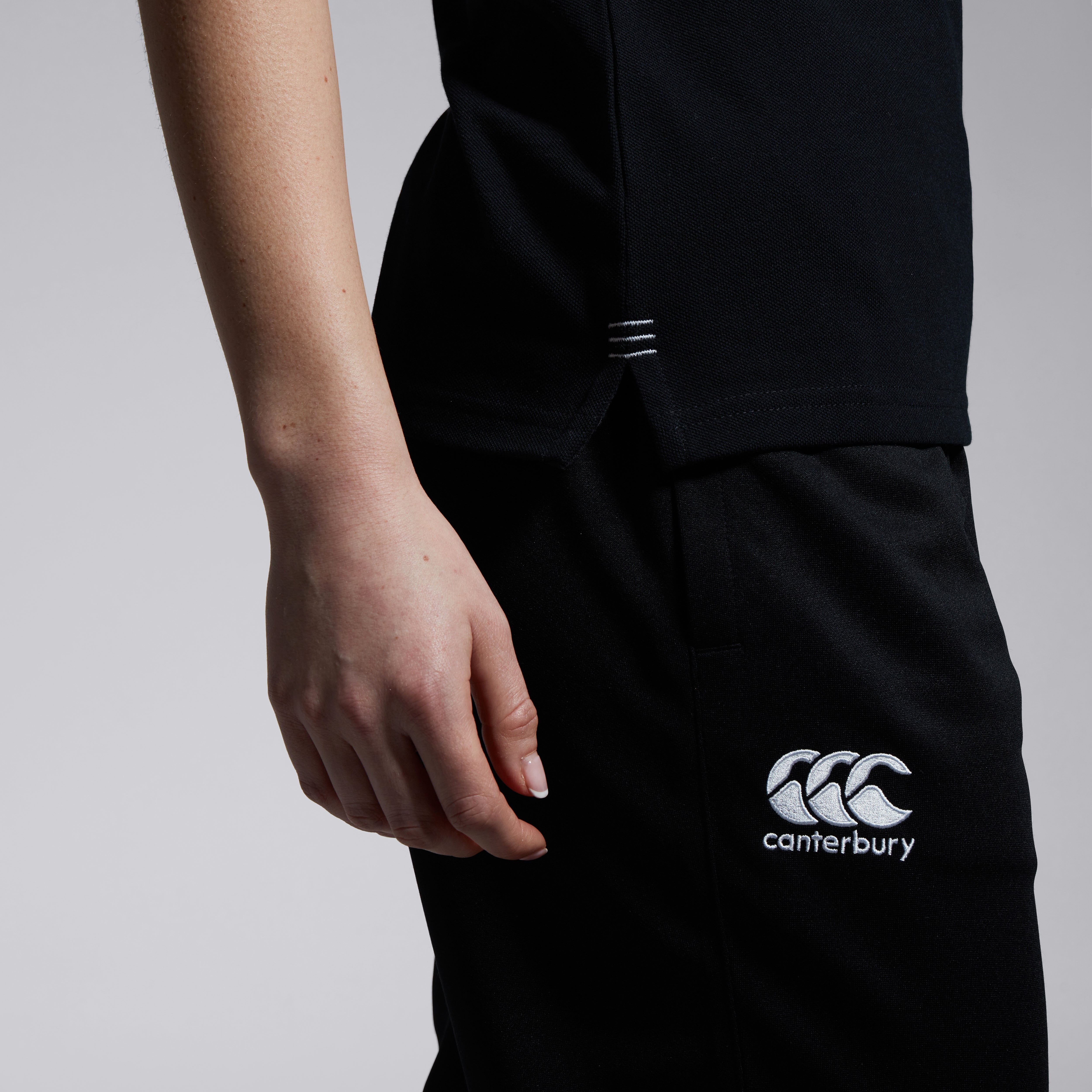 canterbury-waimak-polo-donna-nero image 6