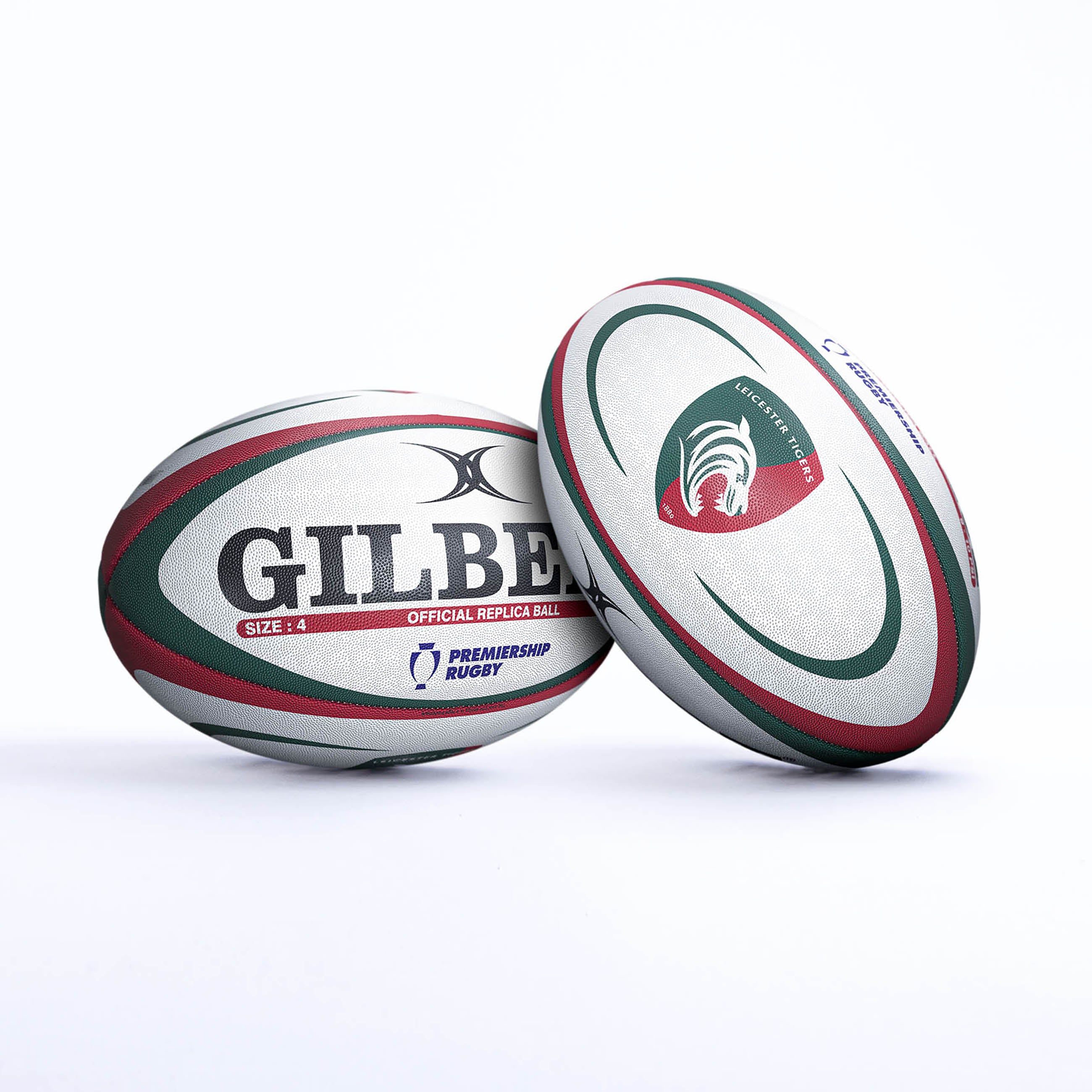 gilbert-rugby-leicester-tigers-replica-ball-pallone-rugby image 3