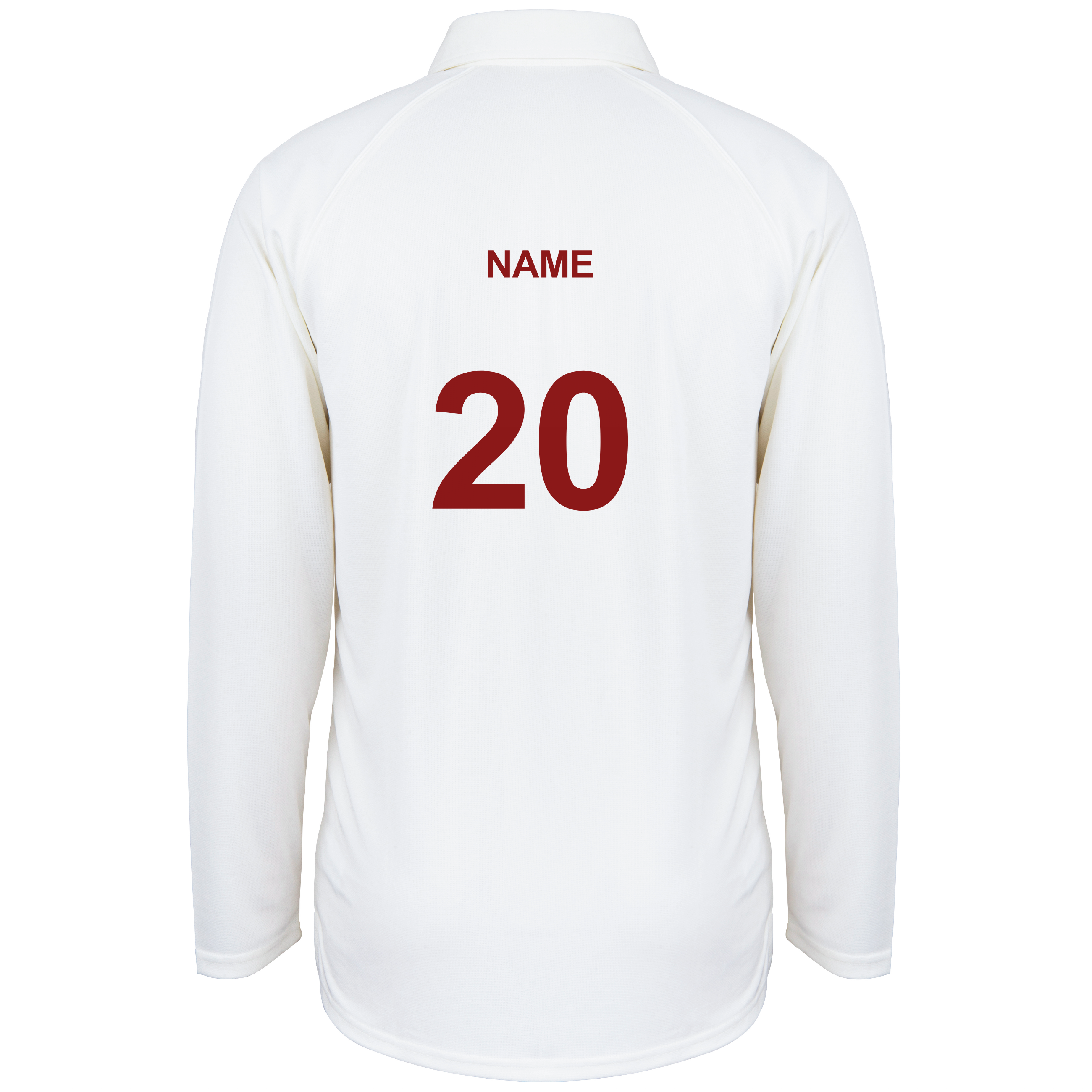 gray-nicolls-crs-cardinals-cc-junior-matrix-v2-maglia-cricket-manica-lunga-avori image 2