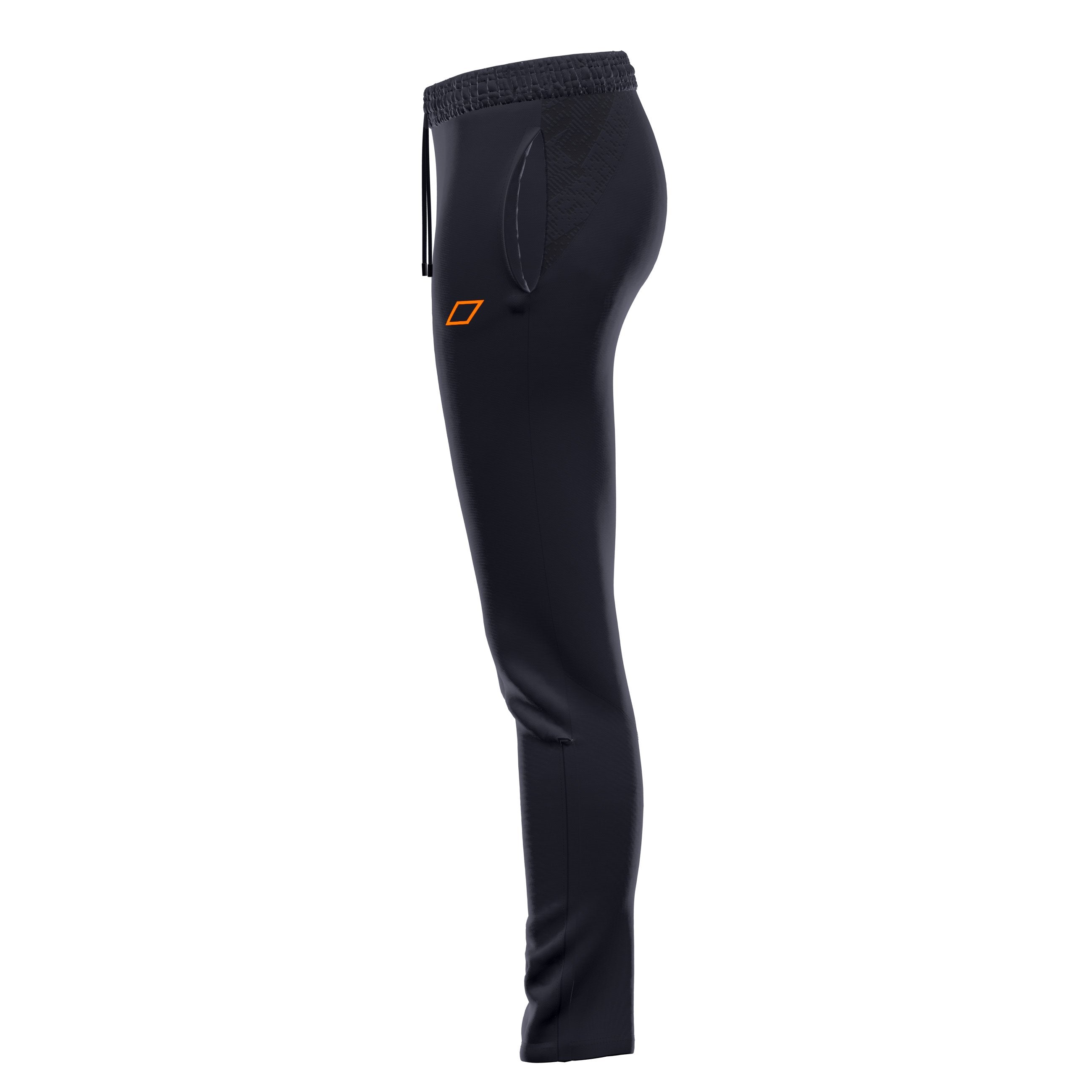 grays-performance-pantaloni-training-donna-slim-fit-nero-blu-navy image 3