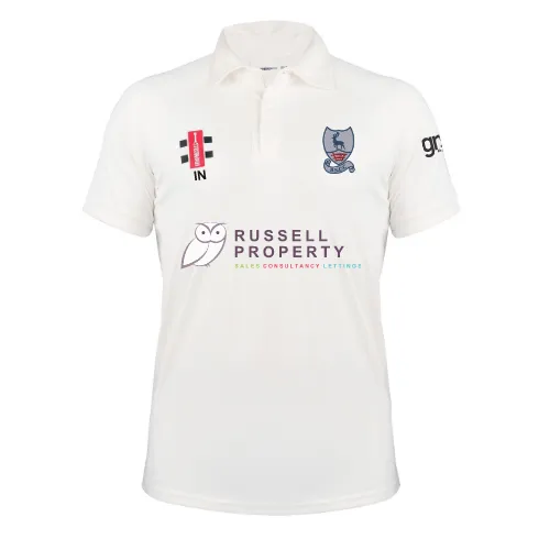 gray-nicolls-bishops-stortford-cc-pro-performance-v3-maglia-s-s-ivory image 1