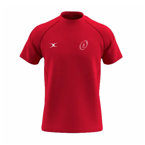 gilbert-rugby-army-rugby-union-senior-gts-t-shirt-manica-corta-rossa image 1
