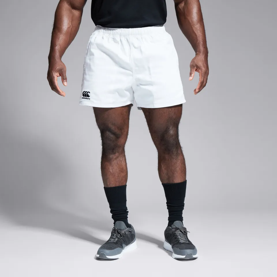 canterbury-professional-cotton-short-da-rugby-da-uomo-bianco image 1