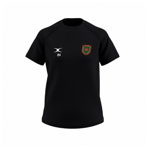 gilbert-rugby-petersfield-rfc-donna-t-shirt-gts-manica-corta-nero image 1