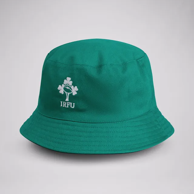 canterbury-ireland-cappello-bucket-reversibile-unisex-nero-verde image 1