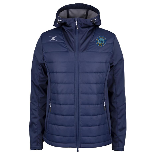 gilbert-rugby-pro-active-giacca-full-zip-senior-st-neots-rfc-blu-navy-scuro image 1