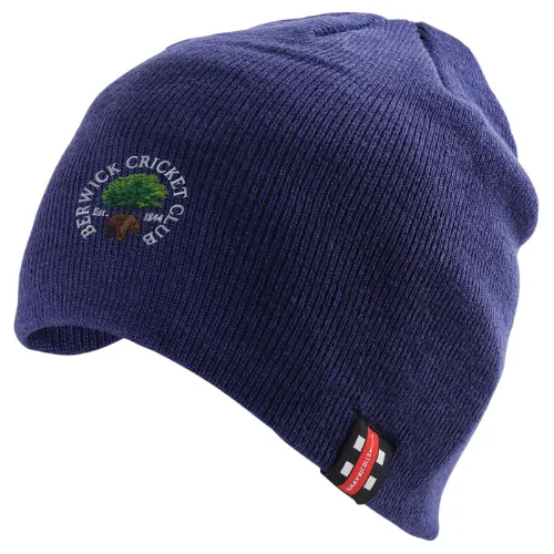 gray-nicolls-berwick-cc-berretto-beanie-cricket-senior-blu-navy-scuro image 1