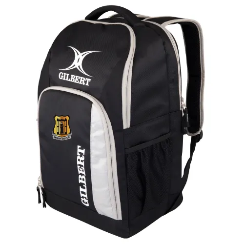 gilbert-rugby-club-rucksack-v3-zaino-adulto-amesbury-rfc-nero image 1