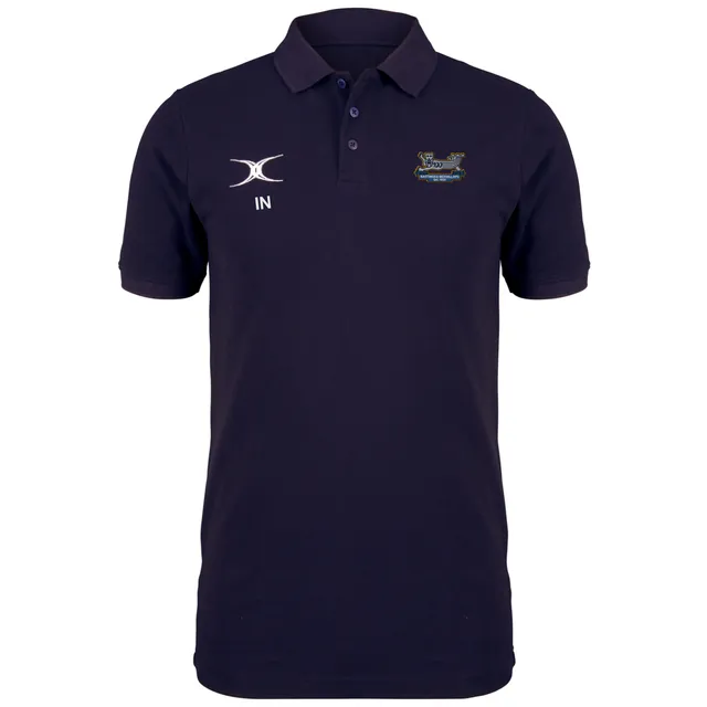 gilbert-rugby-hastings-bexhill-rfc-quest-polo-uomo-blu-navy image 1