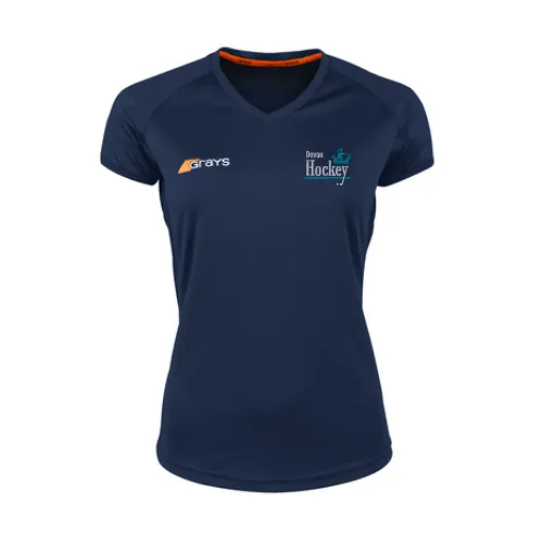 grays-apex-650-maglia-hockey-bambino-devon-hockey-association-blu-navy-scuro-jun image 1