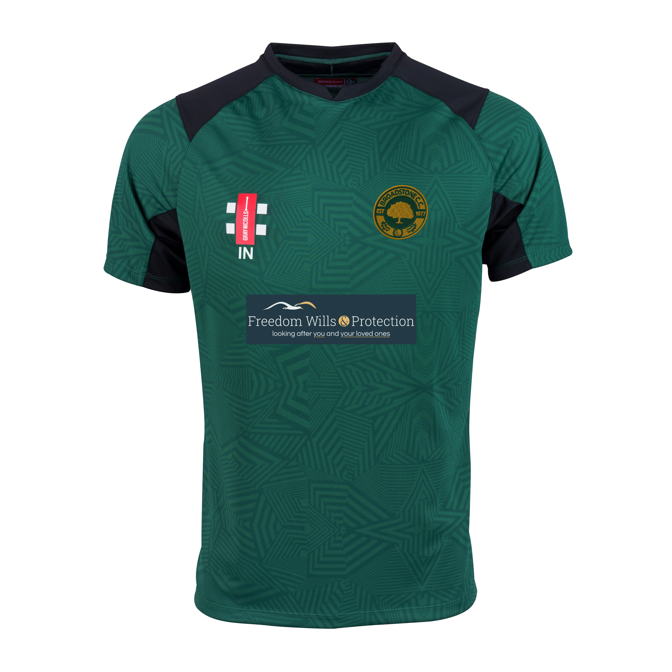 gray-nicolls-broadstone-cc-pro-performance-v2-maglia-cricket-senior-manica-corta image 1