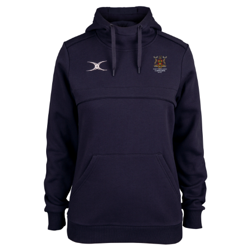 gilbert-rugby-nottingham-corsairs-donna-dark-navy-photon-felpa-con-cappuccio image 1