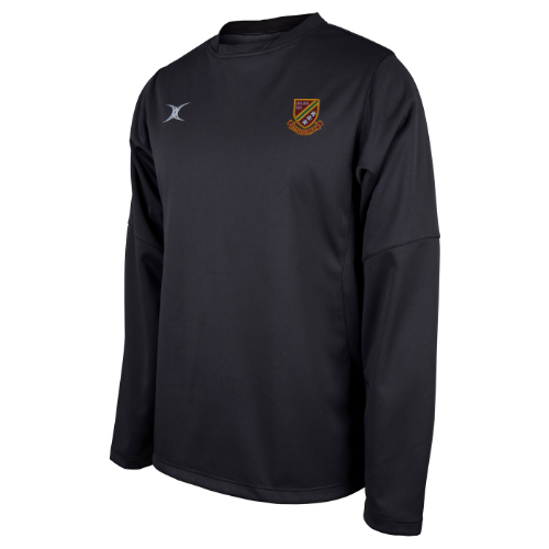 gilbert-rugby-heath-rufc-pro-top-warm-up-uomo-nero image 1
