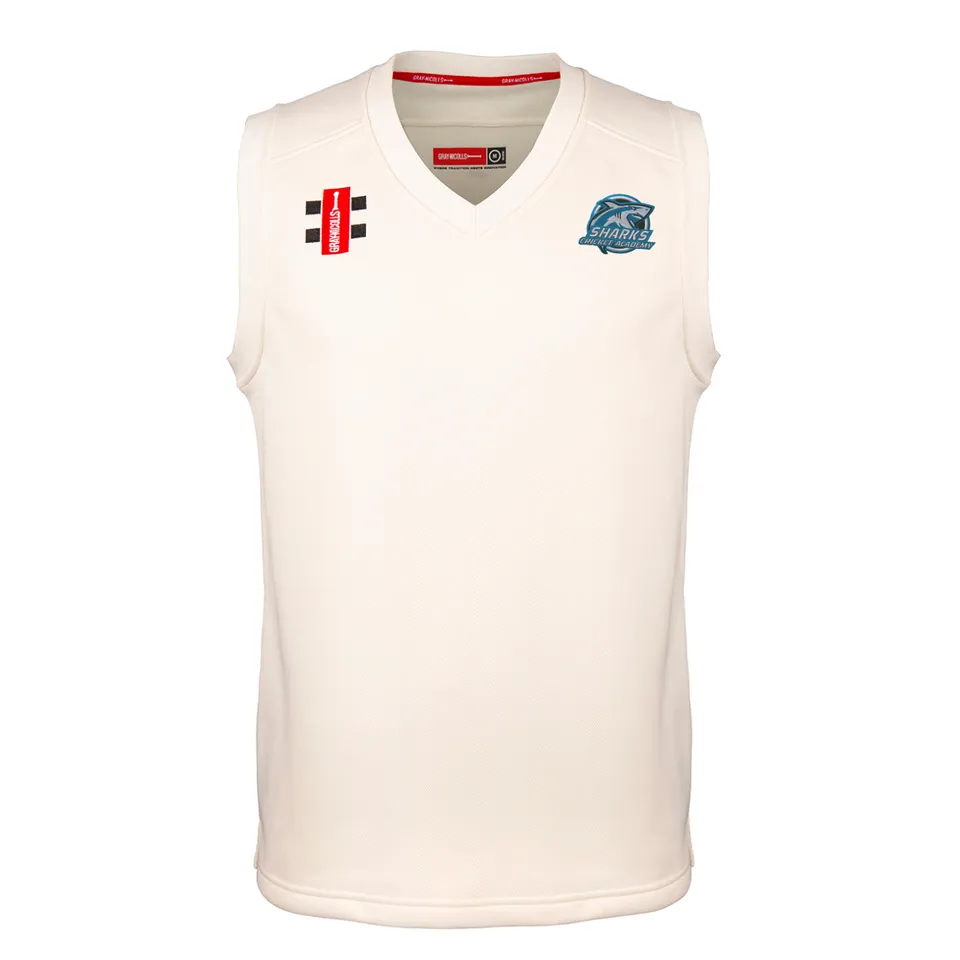gray-nicolls-pro-performance-slipover-cricket-senior-sharks-cricket-academy-avor image 1