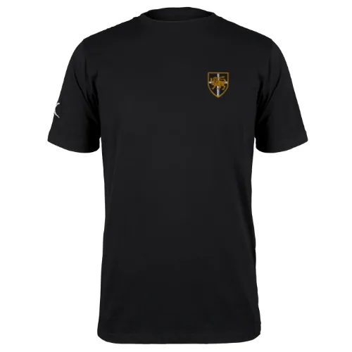 gilbert-rugby-quest-t-shirt-rugby-uomo-esher-rfc-nero-cotone-organico image 1
