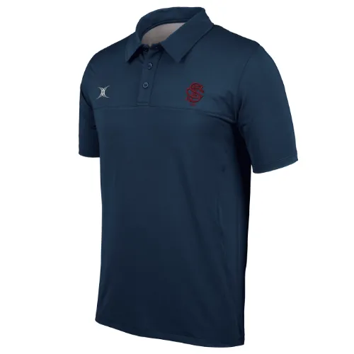 gilbert-rugby-sidcup-rfc-polo-pro-uomo-blu-navy-scuro image 1