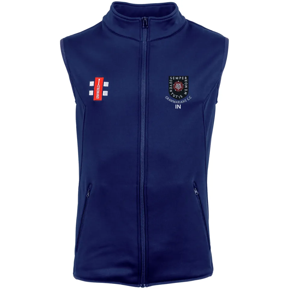 gray-nicolls-wellingborough-old-grammarians-senior-body-warmer-storm-fleece-navy image 1