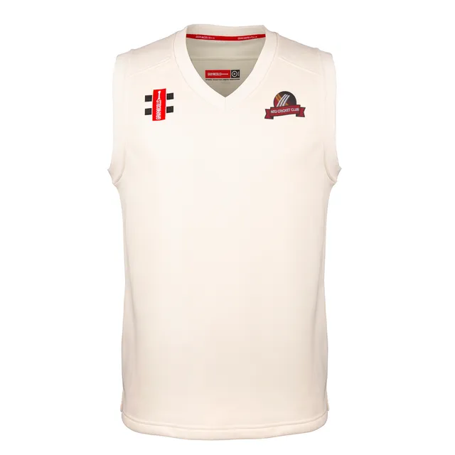 gray-nicolls-neo-cricket-club-slipover-match-pro-performance-bambino-avorio image 1