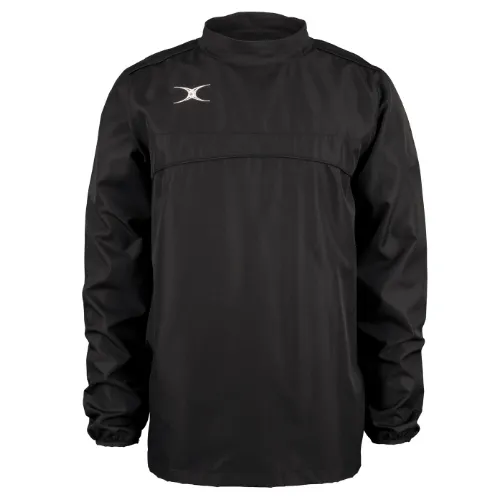 gilbert-rugby-ayrshire-bulls-rfc-bambino-photon-warm-up-top-nero image 1