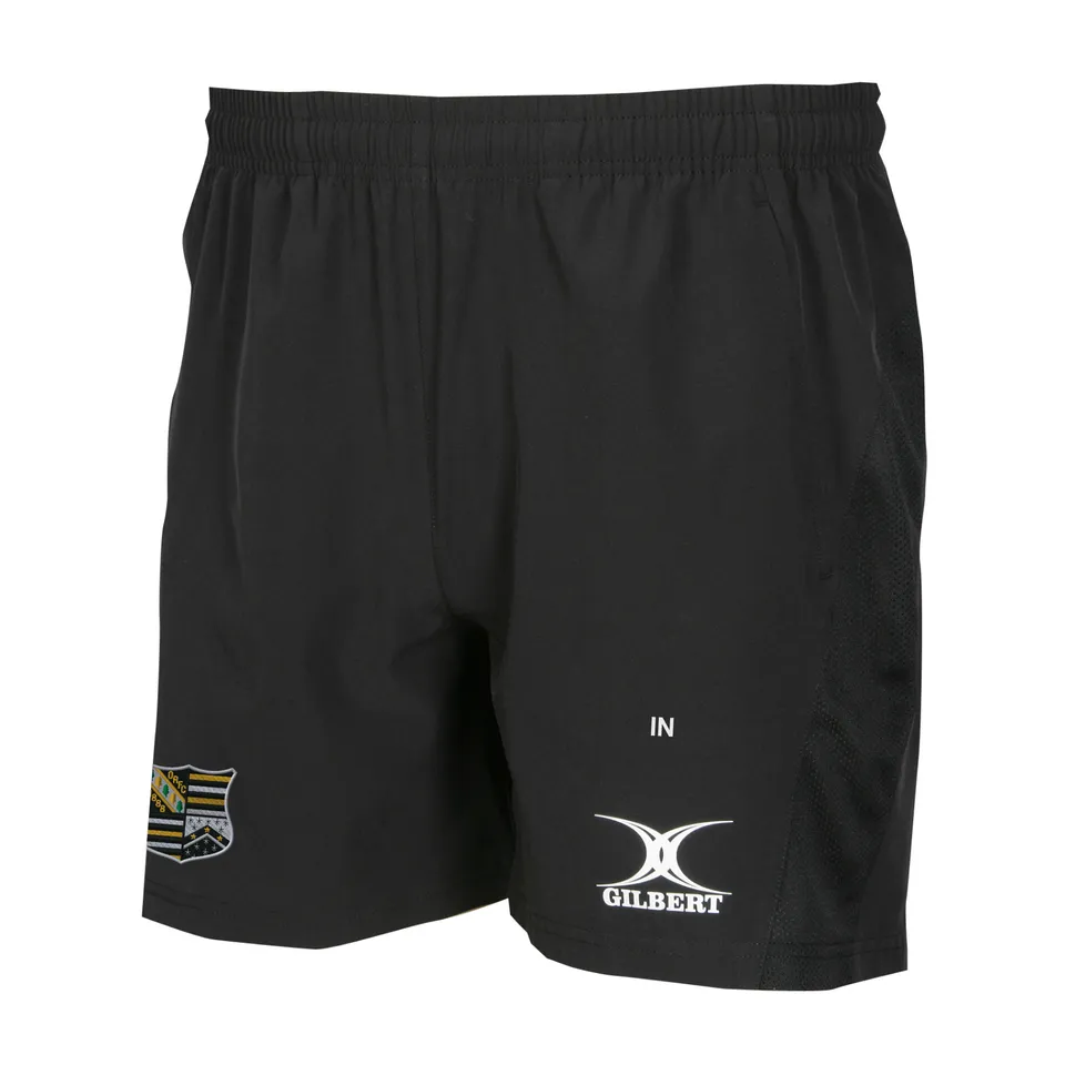 gilbert-rugby-oadby-wyggestonians-rfc-donna-leisure-short-nero image 1