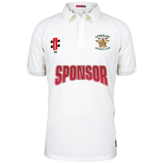 gray-nicolls-apperley-cc-matrix-v2-s-s-maglia-cricket-senior-avorio image 1