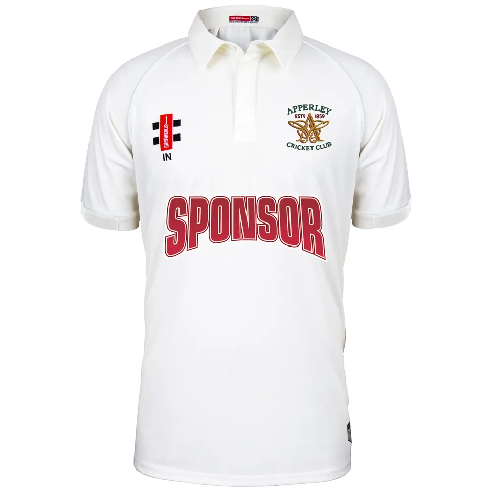 gray-nicolls-apperley-cc-matrix-v2-s-s-maglia-cricket-senior-avorio image 1