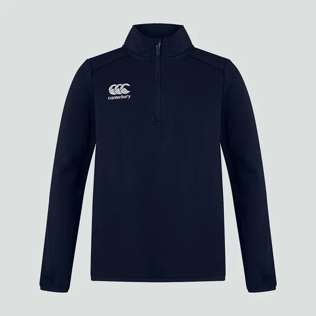 canterbury-club-1-4-zip-midlayer-junior-felpa-allenamento-rugby-navy image 1