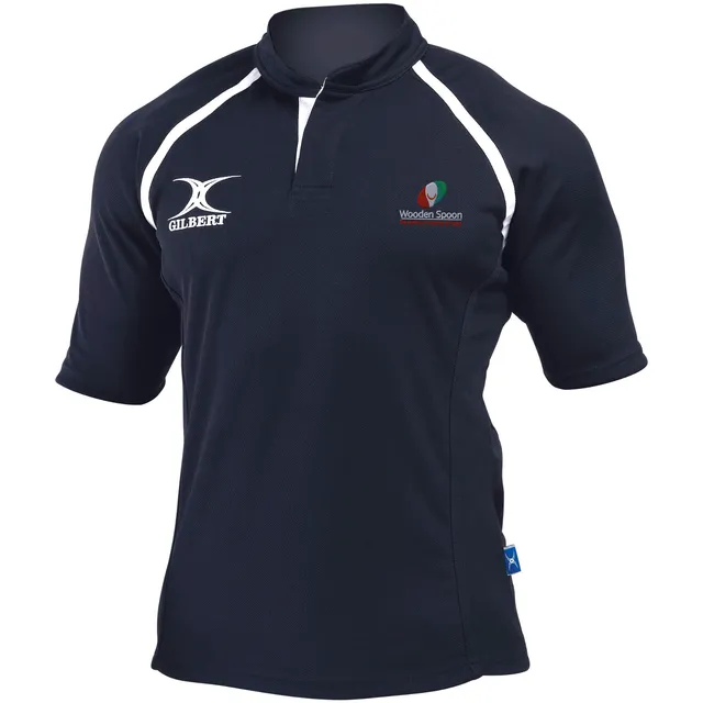 gilbert-rugby-wooden-spoon-camicia-xact-ii-monochrome-uomo-blu-navy image 1