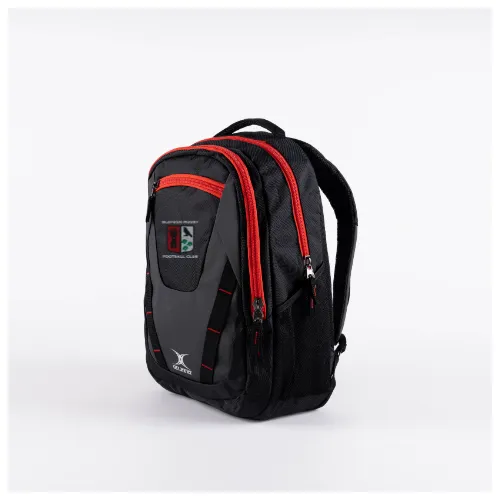 gilbert-rugby-blaydon-rfc-club-v4-zaino-nero-rosso image 1