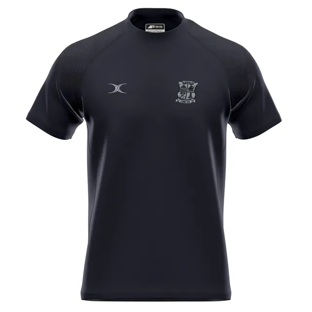 gilbert-rugby-lydney-rfc-gts-maglia-junior-manica-corta-nera image 1