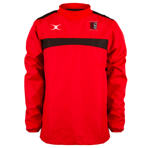gilbert-rugby-blaydon-rfc-photon-giacca-warm-up-junior-rosso-nero image 1