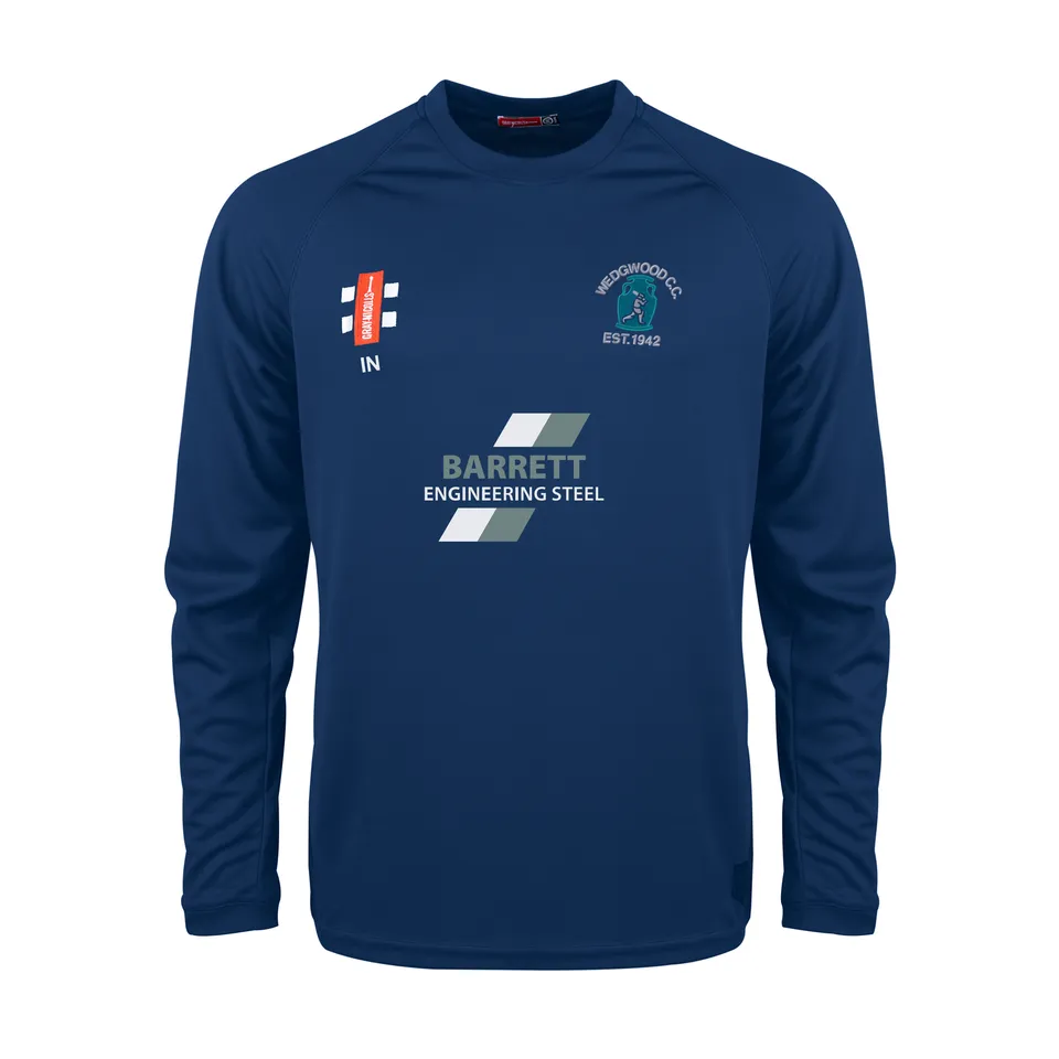 gray-nicolls-matrix-v2-maglia-manica-lunga-junior-wedgwood-c-c-navy image 1