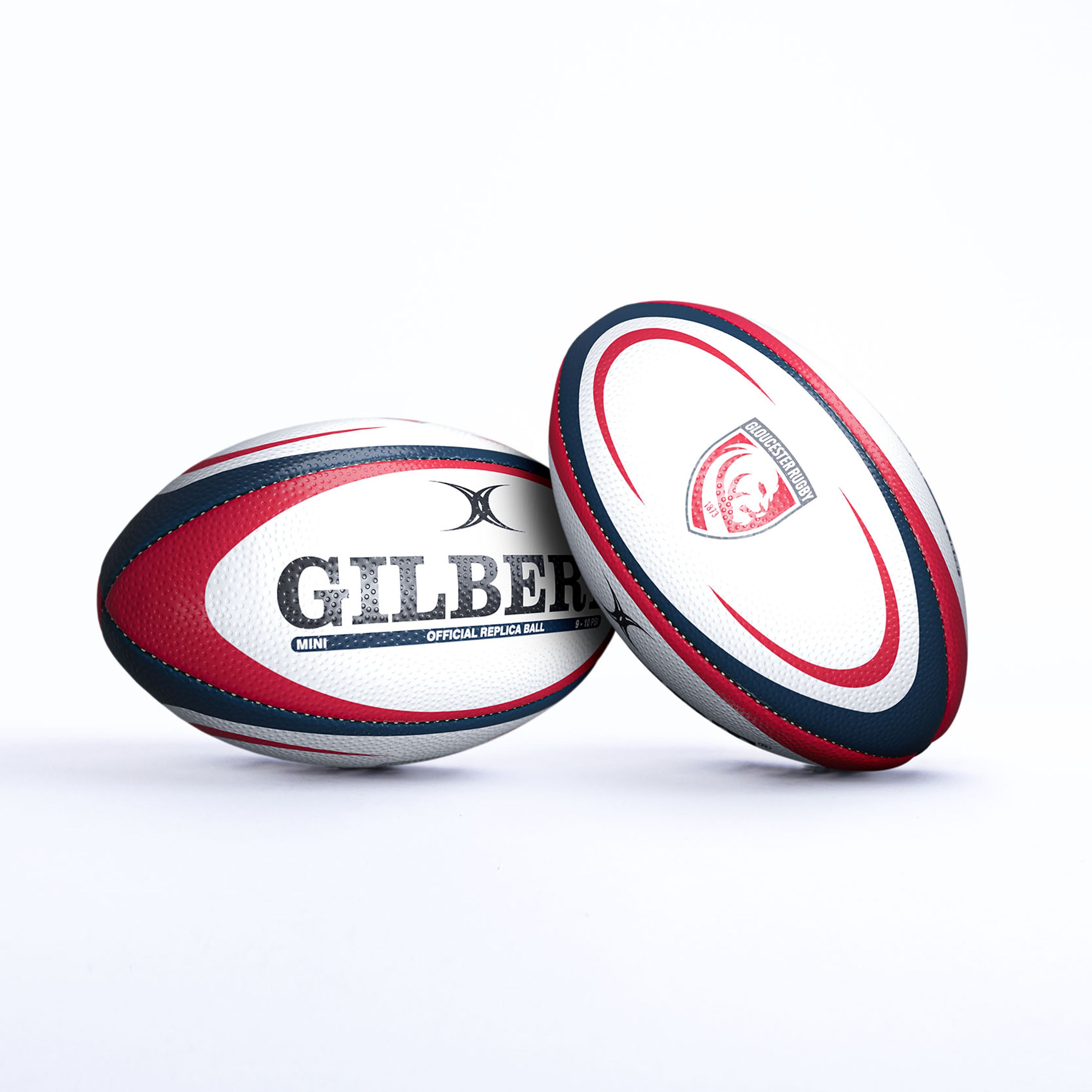 gilbert-rugby-gloucester-rugby-replica-ball-pallone-replica-premiership image 3