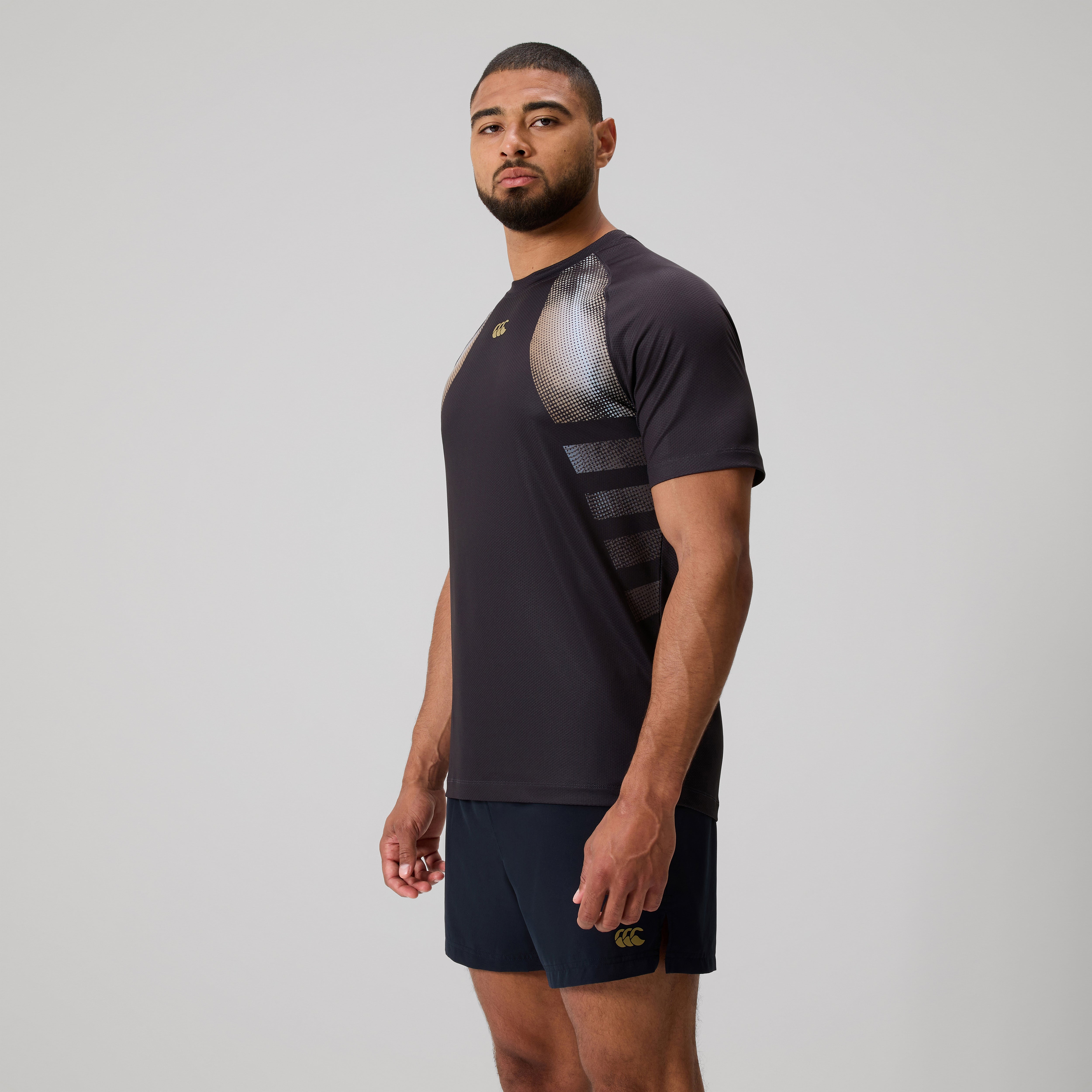 canterbury-tempo-t-shirt-allenamento-uomo-nero image 5