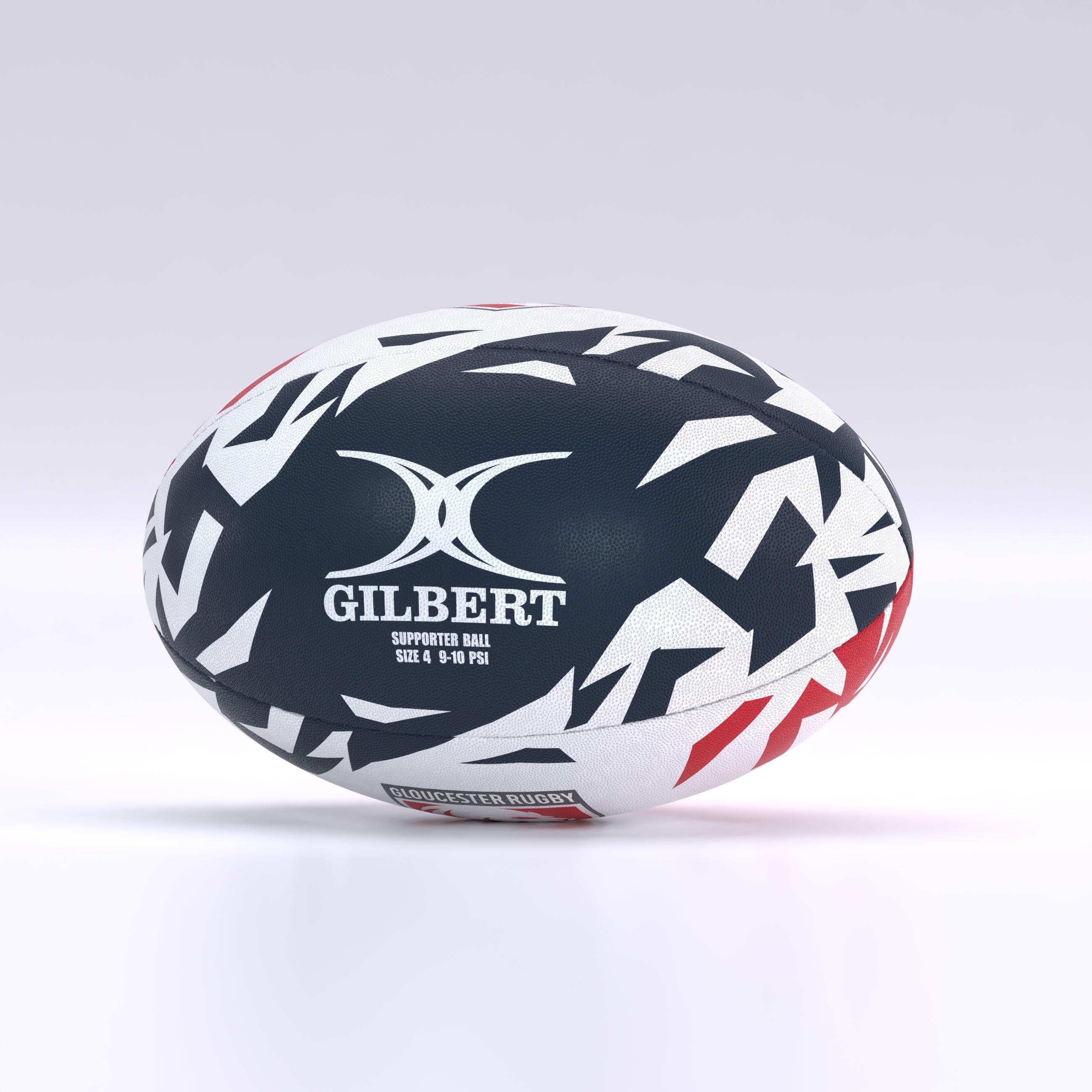 gilbert-rugby-gloucester-supporter-pallone-rugby-misura-4-5 image 8