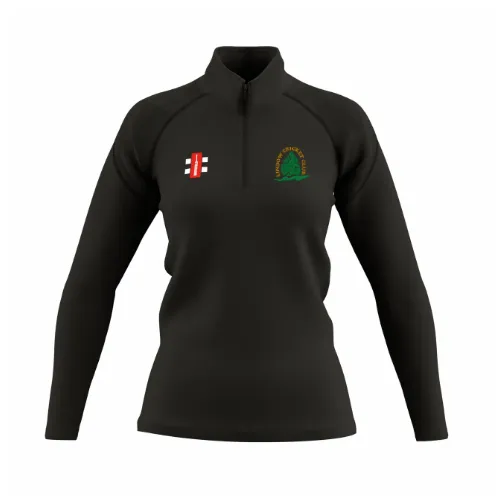 gray-nicolls-lindow-cricket-club-donna-gts-1-4-zip-fleece-nero image 1