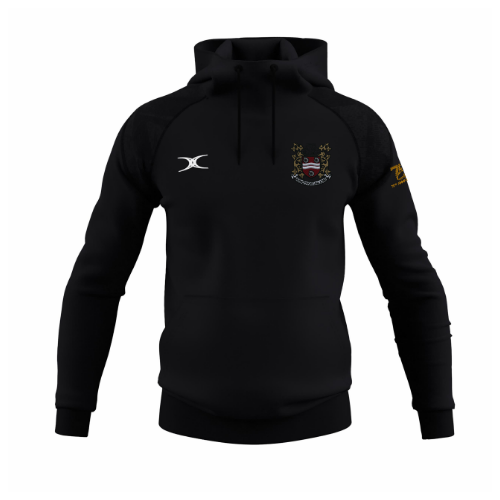 gilbert-rugby-whitby-rfc-gts-felpa-con-cappuccio-nera-senior image 1