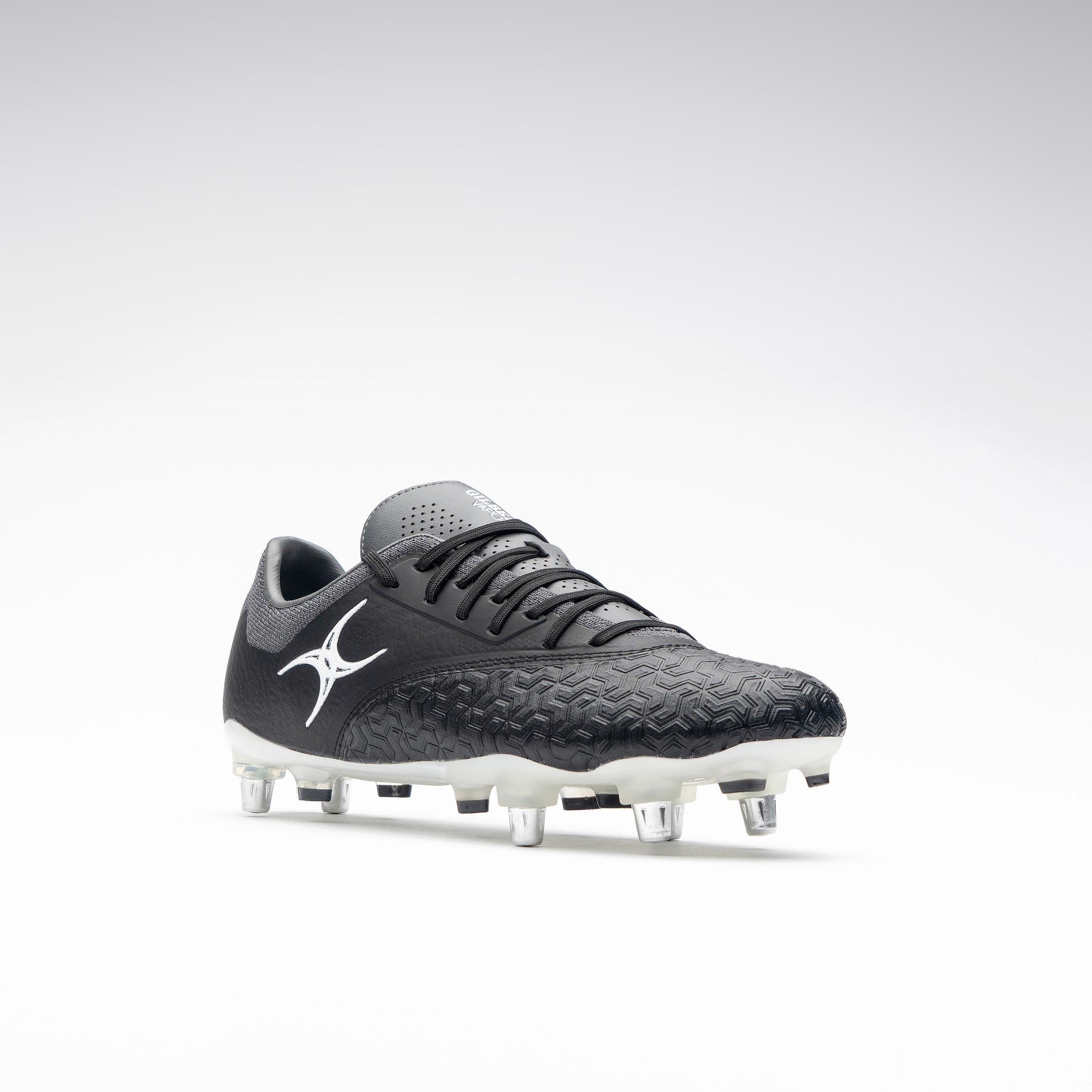 gilbert-rugby-icon-vapour-6s-scarpe-rugby-senior-nero-grigio image 7