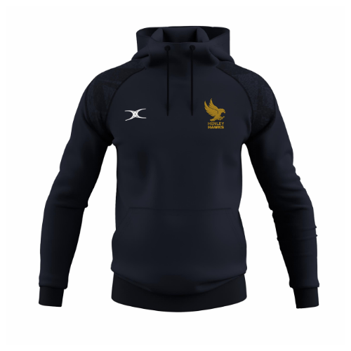 gilbert-rugby-henley-hawks-gts-felpa-con-cappuccio-blu-navy-unisex image 1