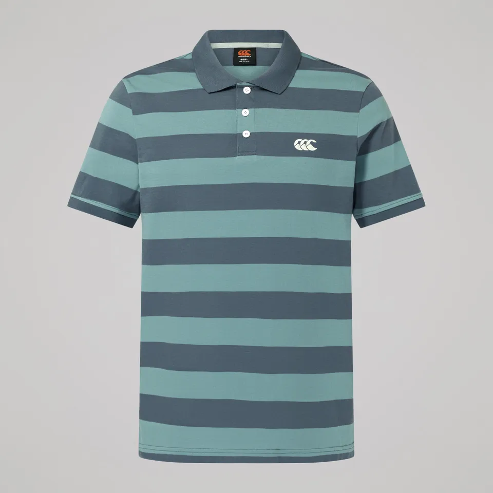 canterbury-fundamentals-polo-riga-uomo-grigia image 1