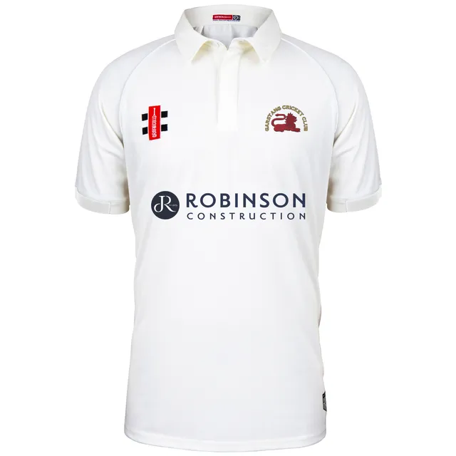 gray-nicolls-matrix-v2-maglia-cricket-manica-corta-junior-avorio-garstang-cc image 1