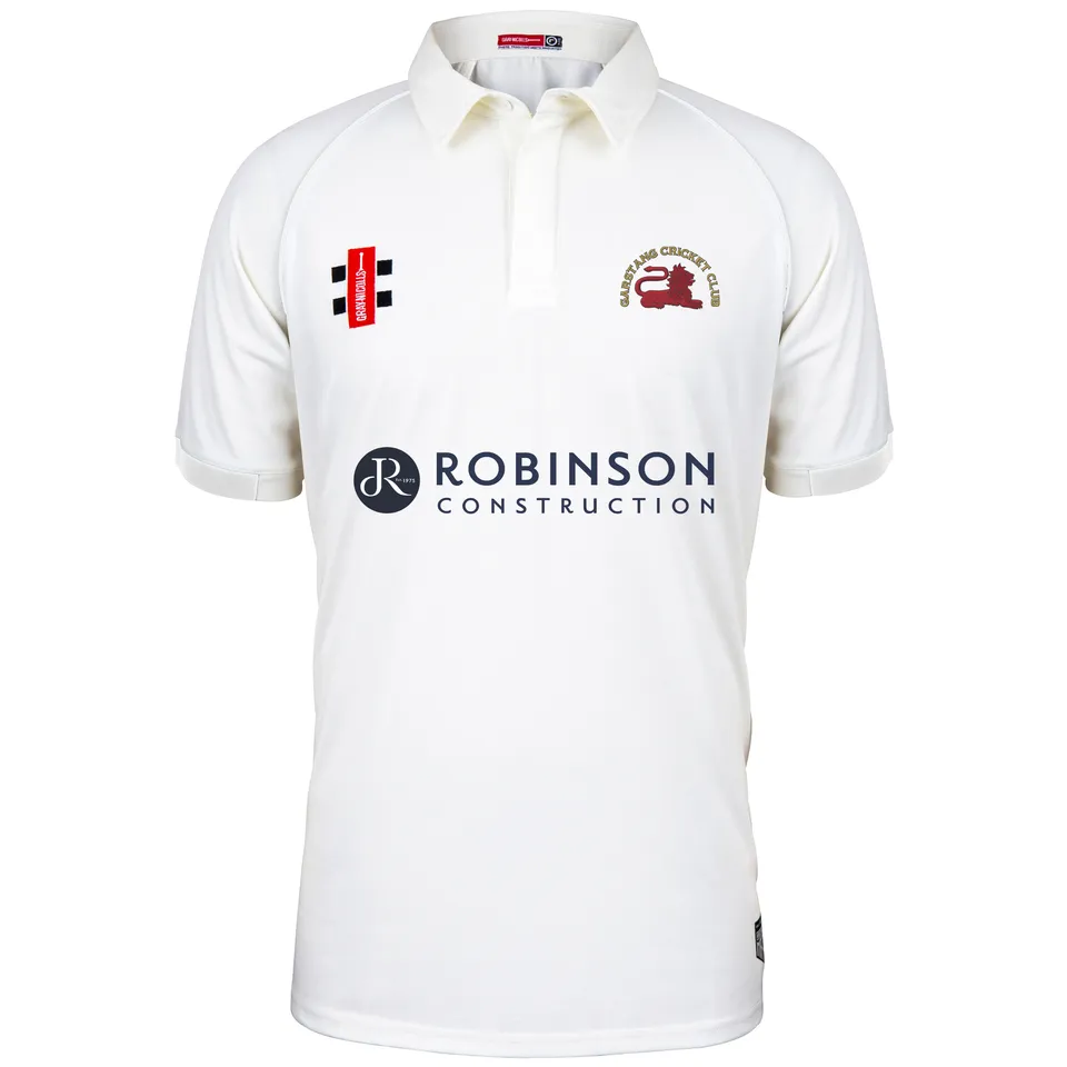 gray-nicolls-matrix-v2-maglia-cricket-manica-corta-junior-avorio-garstang-cc image 1