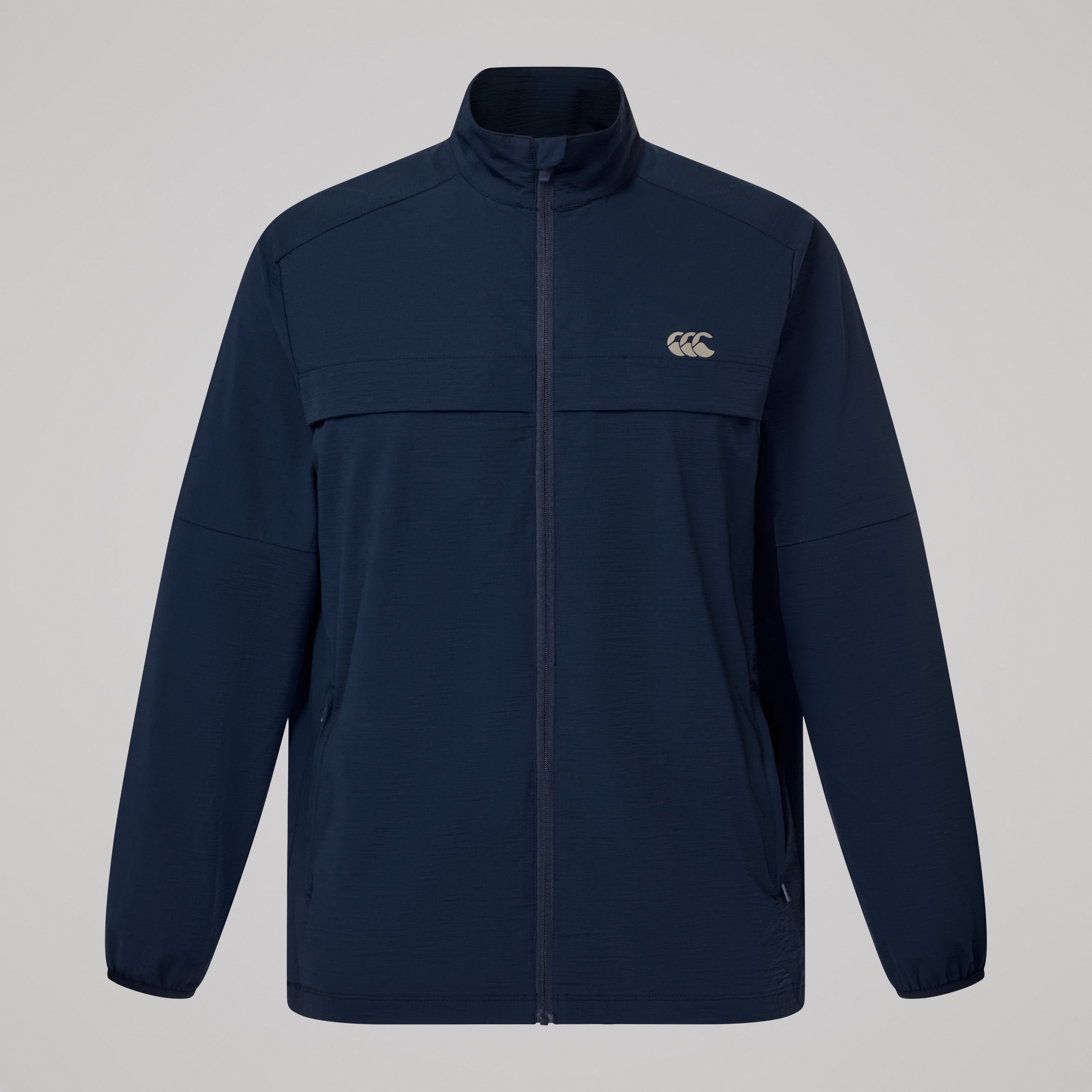 canterbury-tempo-full-zip-uomo-giacca-rugby-blu image 1