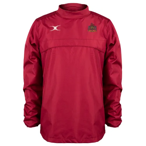 gilbert-rugby-newcastle-staffs-rufc-photon-giacca-warm-up-bordeaux-bambino image 1