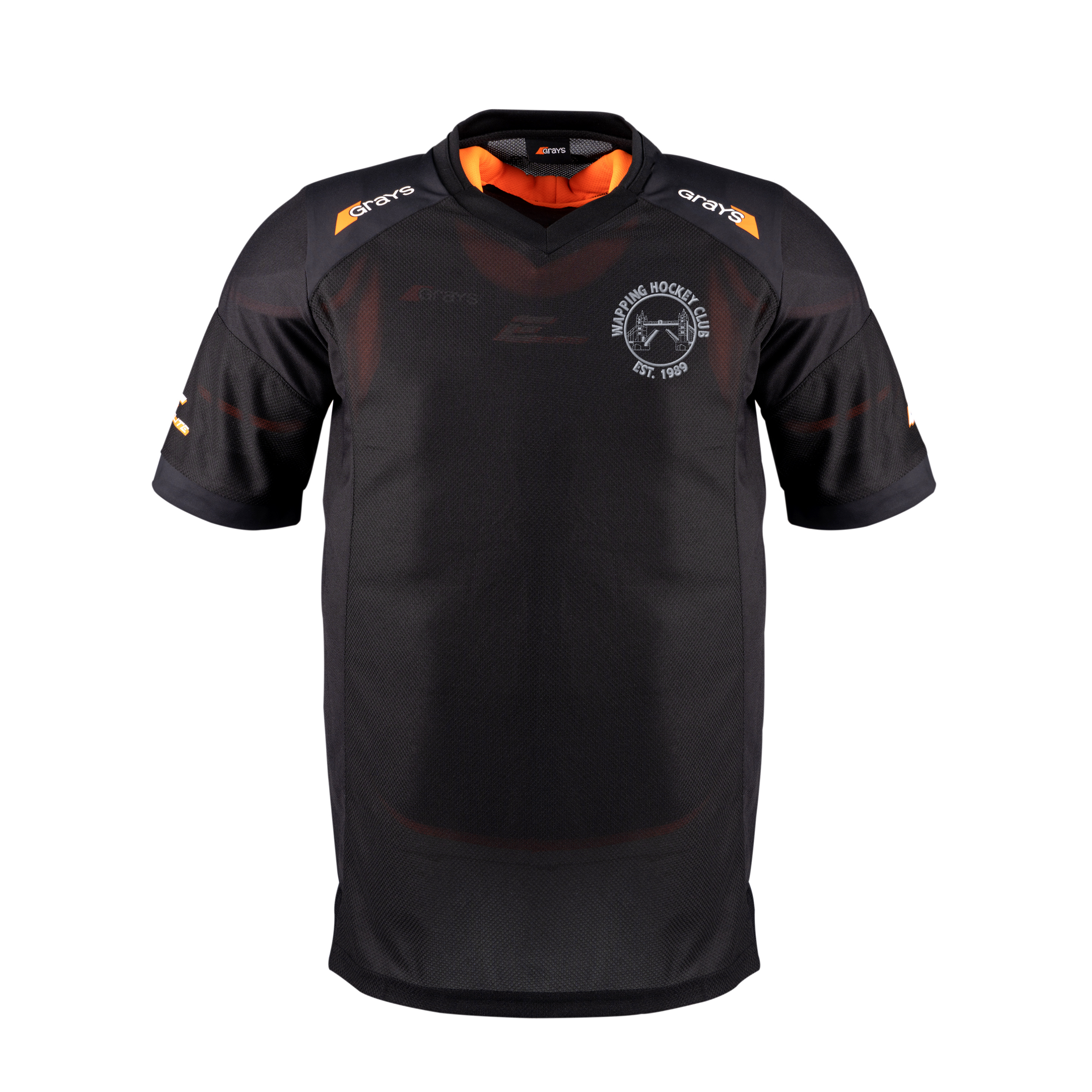 grays-wapping-hc-elite-pro-smock-portiere-senior-nero-manica-corta image 1