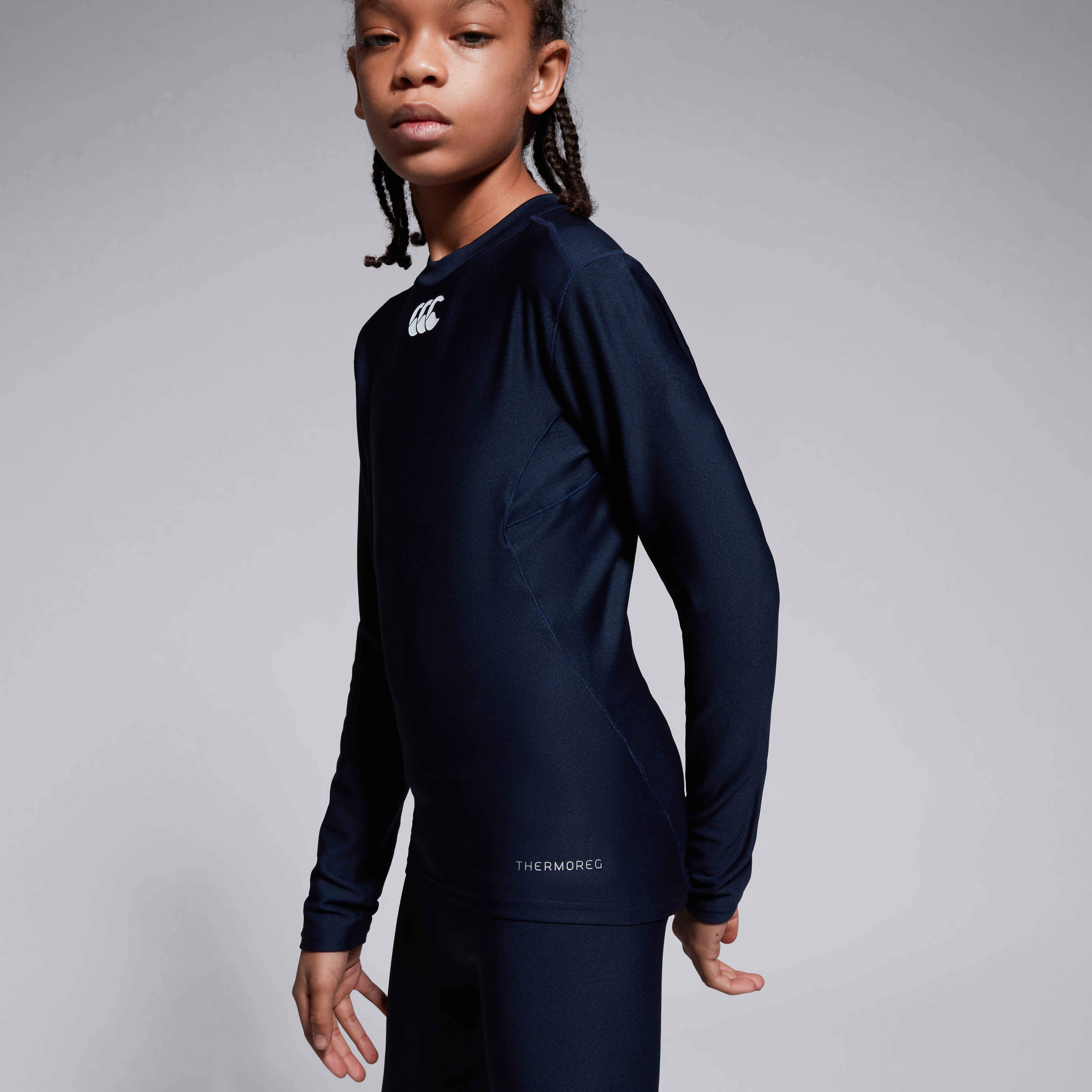canterbury-thermoreg-top-manica-lunga-junior-unisex-navy image 4