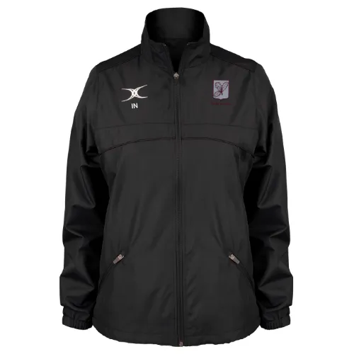 gilbert-rugby-surrey-rugby-photon-giacca-full-zip-donna-nero-adult image 1
