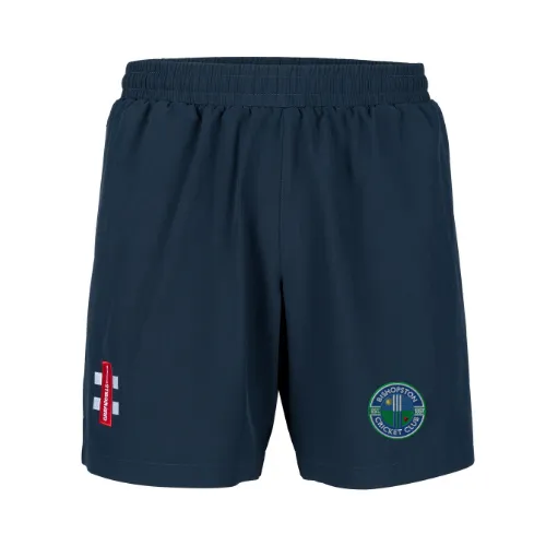 gray-nicolls-bishopston-cc-junior-velocity-pantaloncini-training-blu-navy image 1