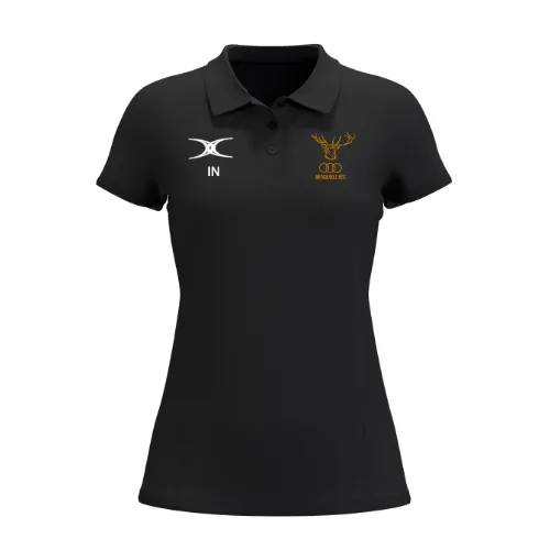 gilbert-rugby-atom-polo-manica-corta-donna-bracknell-rfc-nero image 1
